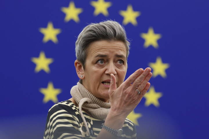 EU Antitrust Chief Vestager Talks with Tech Leaders: Apple, Alphabet, Broadcom, Nvidia